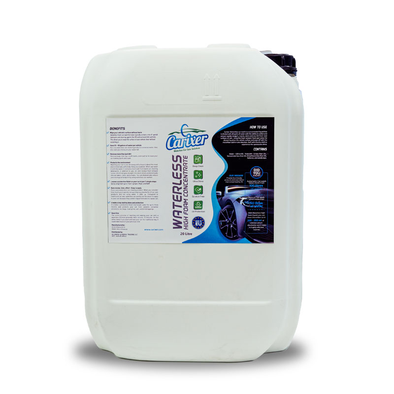 WATERLESS - HIGH FOAM CAR WASH CONCENTRATE